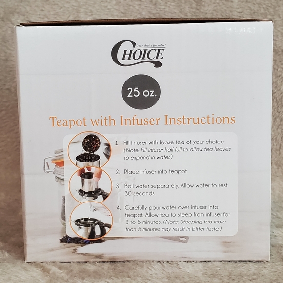 Choice Teapot with Infuser - Picture 5 of 5